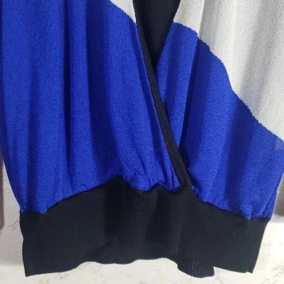 Jones New York | Shirt | Size 0X | Blue & Black - Picture 5 of 8